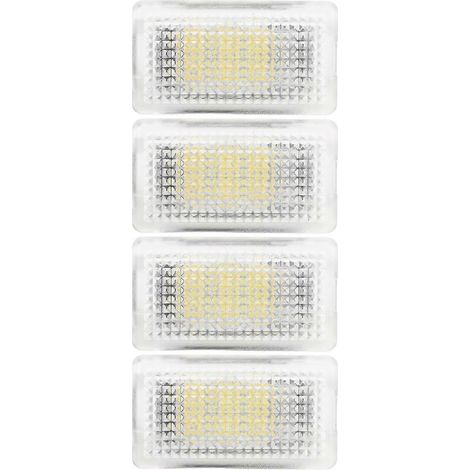 4-teiliges LED-Innenraumbeleuchtungsset für Kofferraum, Frontkofferraum, Türverkleidungen, Einstiegsleisten und Fußraumbeleuchtung (Ersatz für Tes) (1/5)