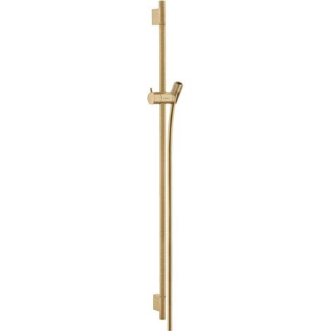Barre de douche S Puro 0,90 m bronze brossé
