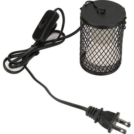 Lot de 4 ampoules chauffantes 50W pour reptiles (E27) - Lampe de bronzage UVA UVB à spectre complet pour lézards, tortues, serpents, reptiles et amphibiens d'aquarium (1/5)