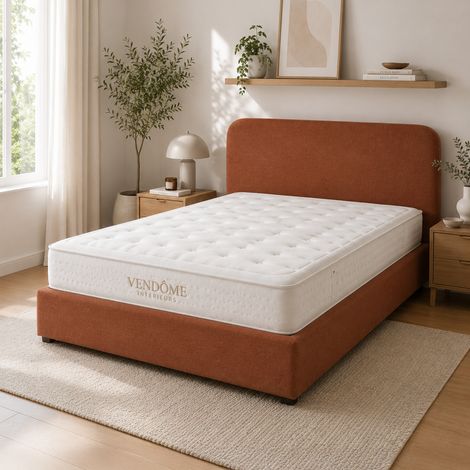 Matelas 30 cm ressorts ensachés et mémoire de forme 140x200cm - COSMA