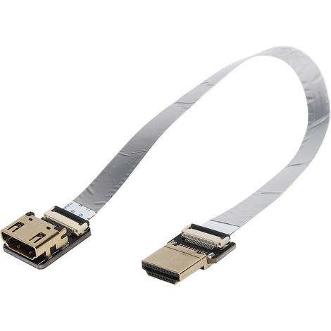Câble adaptateur d'interface multimédia HD coudé à 90 degrés pour la photographie aérienne FPV DJI Lightbridge (1/5)