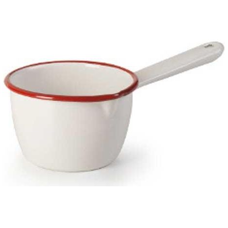 Ibili Stielkasserolle 10 cm Bordeaux langlebige Emaille