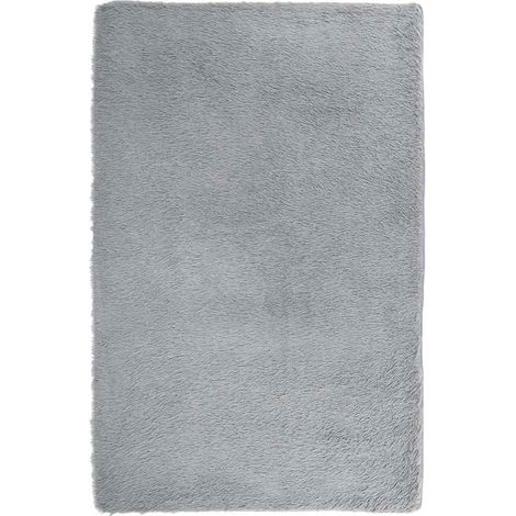Maison Exclusive - Tapis Shaggy à poils longs NAVARRA gris clair 130x200 cm