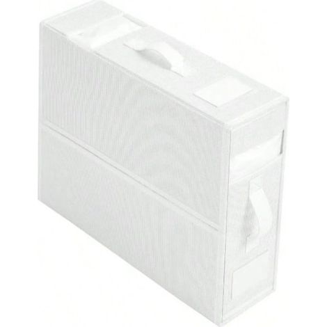 Organisateur Armoire Vetement,Organisateur Dressing avec Poignée, Rangement Sous Vetement, bed sheet storage box(Blanc) (1/2)