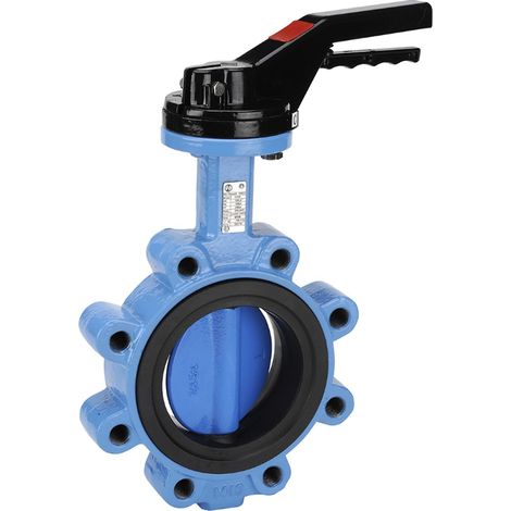 Vanne papillon Lug Performance Papillon fonte EPDM ACS - à levier - Série 1175 Ø250/PN16