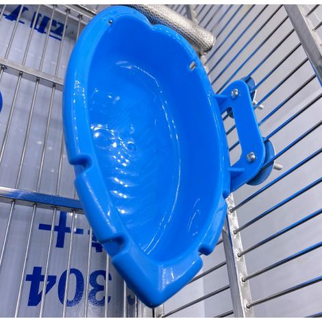 Accessoires pour baignoire, perroquet, cage à oiseaux et petits oiseaux