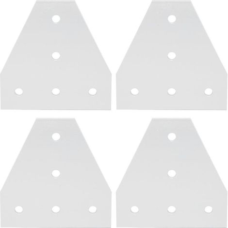 Plaque de jonction en forme de T 203040, support de joint à 5 trous en alliage d'aluminium pour profil en aluminium 3030T (1/5)