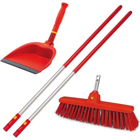 Wolf Garten Handle 120cm ZMI12 Garden Multi Change x 2 & SB400M Broom & Dustpan (1/3)