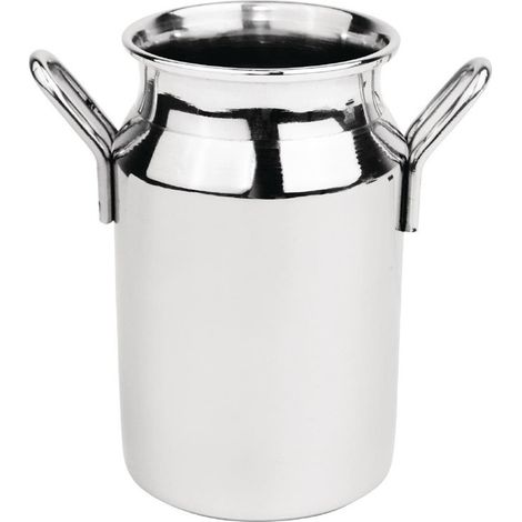 Mini bidon à lait inox taille moyenne - Ref CL209 - Olympia