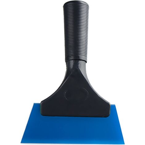 1PCS Raclette à vitres Multifonction en Silicone pour Salle de Bain, Porte Miroir de Douche, fenêtre, Verre, Porte de Douche, Pare-Brise de Voiture, grattoir à vitres (, Bleu)