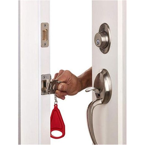 Cadenas de porte portable à sécurité renforcée pour les voyages et les résidences domestiques (1/4)