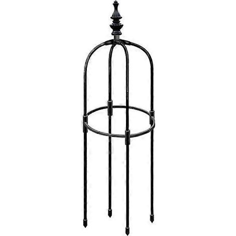 Gartenspalier für Kletterpflanzen, Tomatenkäfig aus Metall, 20 cm Durchmesser, 90 cm Höhe, stabile Pflanzenstütze, ideal für Gemüsegärten und den Außenbereich.