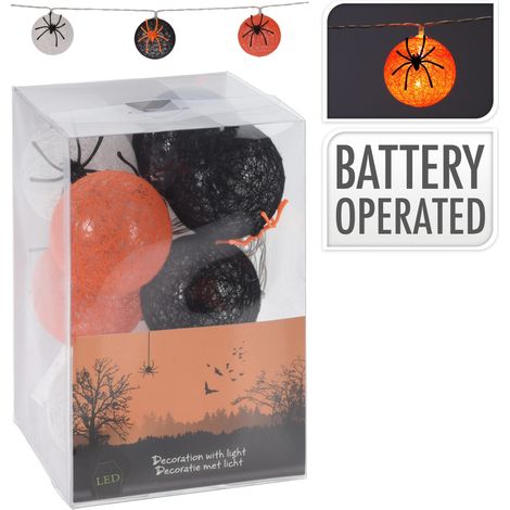Ghirlanda Halloween con 10 LED PERAGA CHRISTMAS