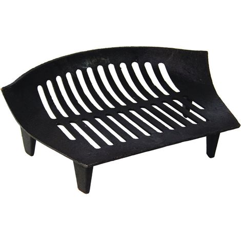 Cast Iron Fire Grate Fireplace Fireside Accessory Guard, Medium