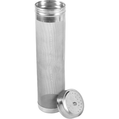 Filtre brassage, cartouche filtrante de bière de maille de micron de tamis de houblon d'acier inoxydable pour le filtre de trémie sèche de café de brassage à la maison, 1Pcs, (1/5)