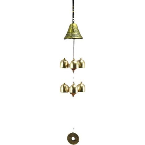 Carillon à vent en métal pour intérieur et extérieur, 50 cm(2PCS), Ensoleillé (1/5)