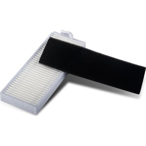 HEPA-Filter für Ecovacs N9+ Saugroboter – Hocheffiziente Ersatzteile für Saugroboter, 1 Stück, Schwarz (1/2)