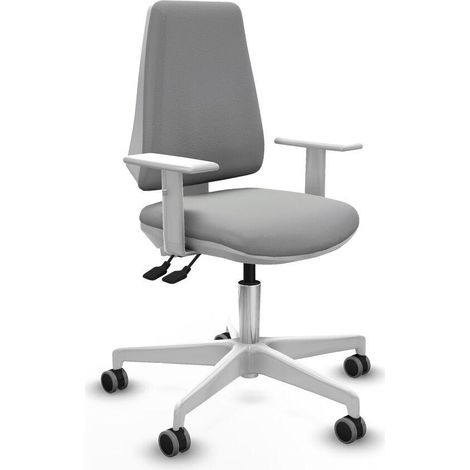 Piqueras y Crespo B5B026G Bürostuhl Grau Weiß