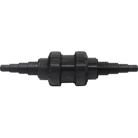 Clapet anti retour pour piscine tuyau arrosage avec raccord pour tuyau souple anti-retour plastique jardin irrigation agriculture à boule soupape 20 25 32 38mm (1/4)