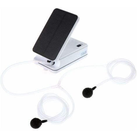 XVX Kit de Pompe à air à énergie Solaire , oxygénateur et aérateur pour Bassin bulleur Solaire Pompe Solaire pour Bassin pour Aquariums, Aquariums, piscines (1/4)