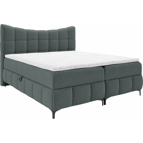 Cama continental Littera, Freya 210.23, Continental, Individuales, 120x200, Tapiz, Somieres, 124x210x120cm