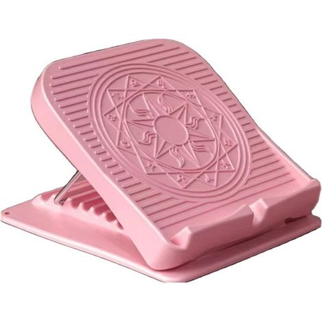 Civière de Mollet Professionnelle à Planche Inclinée,Pédale de Remise en Forme Inclinée Antidérapante et Pliable Réglable pour l'étirement des Mollets (1/5)