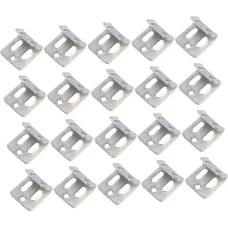 100 pièces Clips à Ressort Renforcés pour Housse Canapé Accessoires de Réparation de Ressorts pour Meubles Installation Facile (1/4)