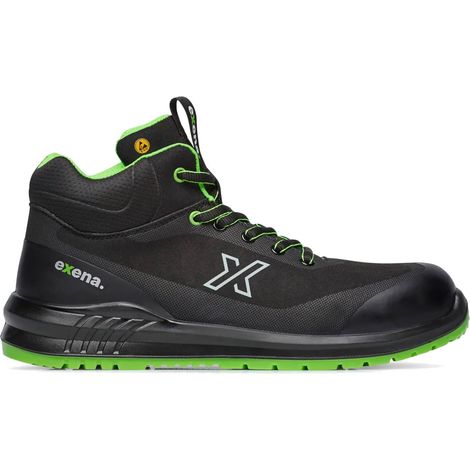 Exena Draco S3 S FO SR ESD Sicherheitshochschuhe - 39 EU - Schwarze