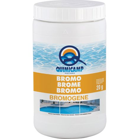 Bromogène Pastilles De 20 G De Brome En Boîte De 1 Kg Bromogène Pastilles De 20 G De Brome En Boîte De 1 Kg - Quimicamp