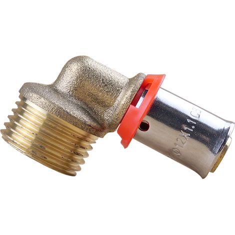 Coude PER à sertir Ø12x1,1 - Mâle 1/2" (15/21) - IBP Bänninger (1/3)