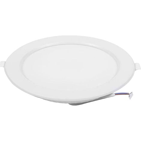 Spot LED encastré 18W 6 pouces lumière blanche 6500K, plafonnier LED économique pour maison hôtel centre commercial, éclairage encastré haute efficacité (1/5)