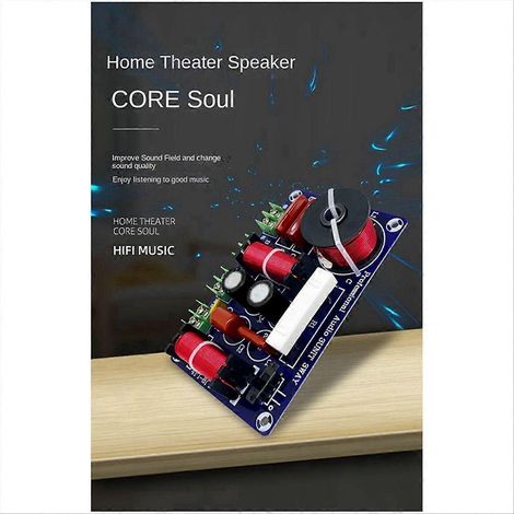 Enceinte 3 voies 250W, répartiteur audio grave médium aigu, filtre crossover passif haute puissance, module de séparation de fréquence pour haut-parleur, 2 pièces (1/5)