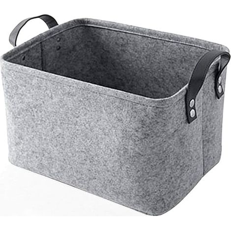 Panier de rangement en feutre, boîte de rangement, organisateur (1/5)