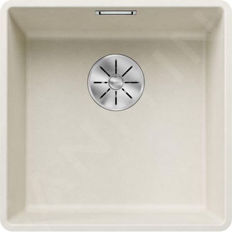Blanco Subline 400 - Évier en silgranit, 427x427 mm, InFino, blanc doux 527165 (1/3)