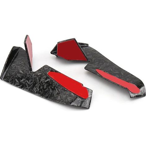 Kit alettone posteriore aerodinamico nero per moto RS660
