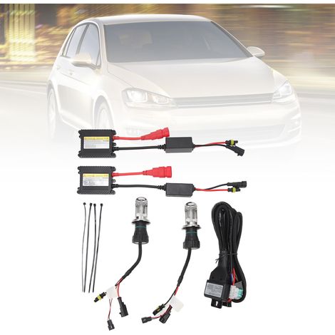 DC12V 55W H4 Xenon-Scheinwerfer-Kit für Fahrzeuge (HID Xenon-Lampe, Fern-/Abblendlicht, einziehbar) Geeignet für Fahrzeuge mit DC12V und H4-Schnittstelle (6000K). (1/5)
