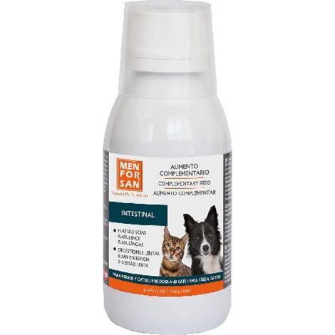 Complments nutritionnels menforsan pour les protecteurs intestinaux de chiens et de chats, 120 ml