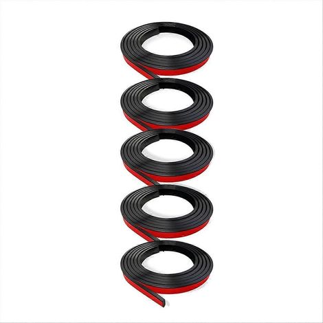 Kit de rejillas para ventanas (5 rollos en total), color negro. (1/5)