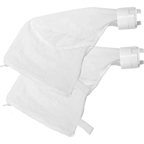Bolsas de limpieza para piscinas de 2 piezas: bolsas de nailon duraderas y adaptables, reemplazables para limpiafondos robóticos Polaris 360 y 380, con cierre de cremallera. (1/5)