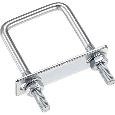 Kombinationspackung – Schrauben – U-Bügel aus Edelstahl 304, quadratische und rechteckige U-Bügel, M8×50×100mm Schlossschrauben (1/4)