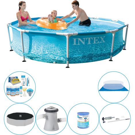 Intex Piscine Tubulaire Ronde - 305x76 cm - 6-pièces  S20363 (1/5)