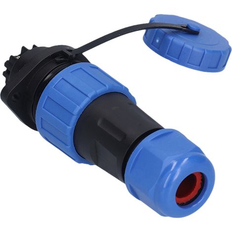 Connecteur d'aviation LP20 étanche, prise mâle et femelle 6 broches 250V pour alimentation électrique (1/5)