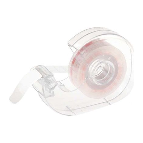 Nastro adesivo trasparente per ufficio, 18 mm x 30 m, con dispenser. (1/3)