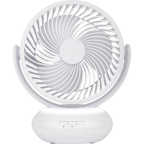 Ventilador de sobremesa inalámbrico Bengali motor DC 5W blanco (1/3)