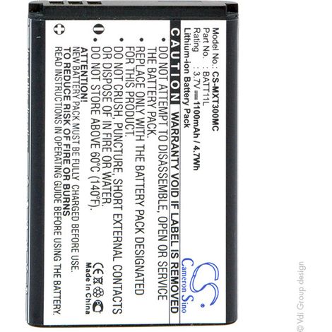 NX - Batterie  photo - caméra 3.7V 1100mAh - BATT11LBLI737-9LD-1WLD-3 (1/3)