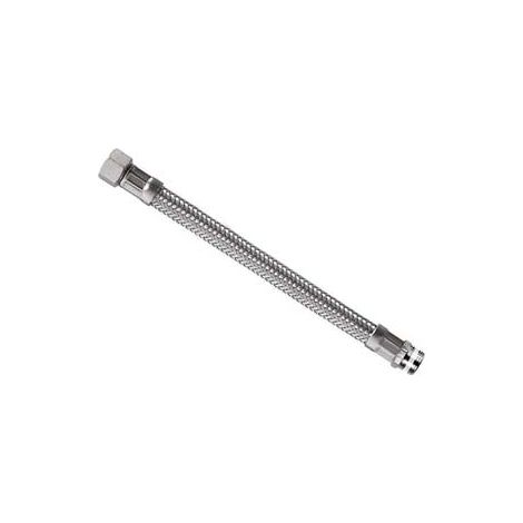 FLESSIBILE INOX PARIGI M3/8 - F3/8 FLEXCORE- - M 3/8 F 3/8 cm.50 - 5 pezzi PARIGI