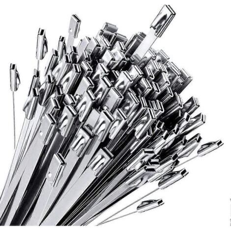 Lot de 100 clips pour clôture en grillage, pour clôtures extérieures de jardins, fermes et cages pour animaux. (1/5)