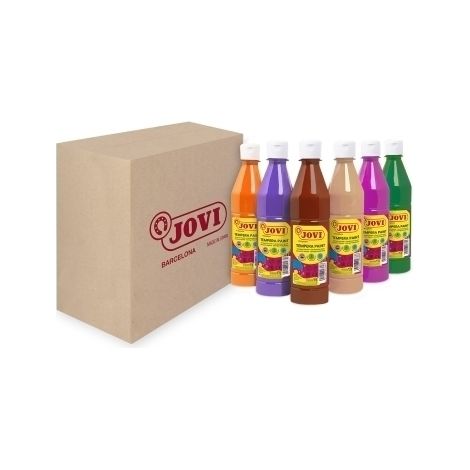 TEMPERA JOVI LIQ. 500 ml SECUNDARIOS C/6
