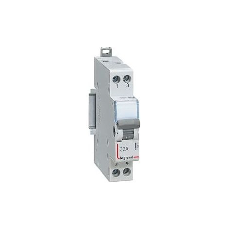 Interrupteur-inverseur modulaire interrupteur contact NO+NF 250V - 1 module - 412904 - LEGRAND (1/4)