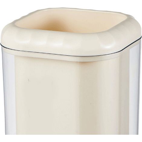 Porte-baguettes de luxe au design crème, support de rangement pour couteaux, fourchettes et cuillères de cuisine, panier à baguettes, porte-baguettes égouttoir. (1/5)